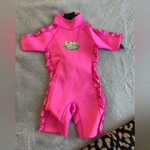 Little girls surf suit
